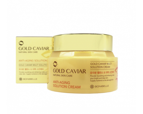 Крем для лица с экстрактом икры BONIBELLE Cold Caviar Anti-Aging Solution Cream 80 мл