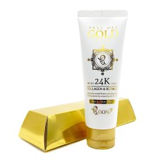 Boon7 Золотая маска-пленка Peel Off Gold Mask Collagen & Retinol, 150 мл