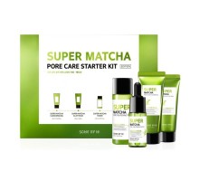 Набор миниатюр для сужения пор с чаем матча SOME BY MI Super Matcha Pore Care Starter Kit