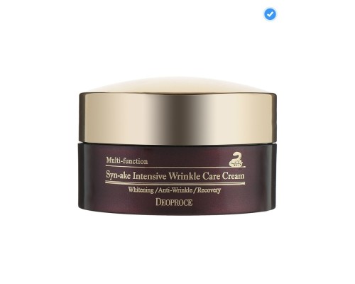 Крем для лица Deoproce Syn-Ake Intensive Wrinkle Care Cream