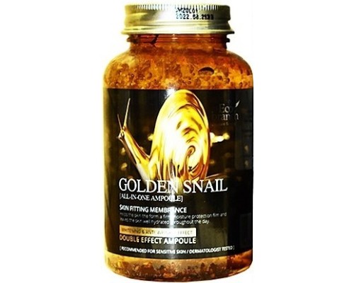 Ампульная сыворотка с муцином золотой улитки Eco Branch Golden Snail All-In-One Ampoule