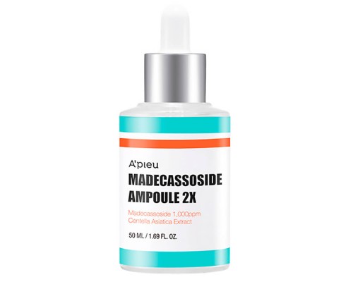 Успокаивающая сыворотка с мадекассосидом A'Pieu Madecassoside Ampoule 2X