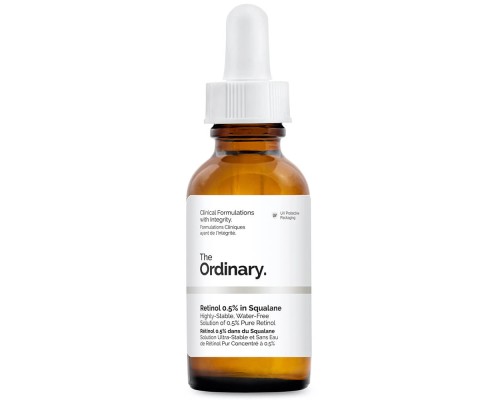 Сыворотка от морщин с 0,5% ретинола The Ordinary Retinol 0.5% In Squalane