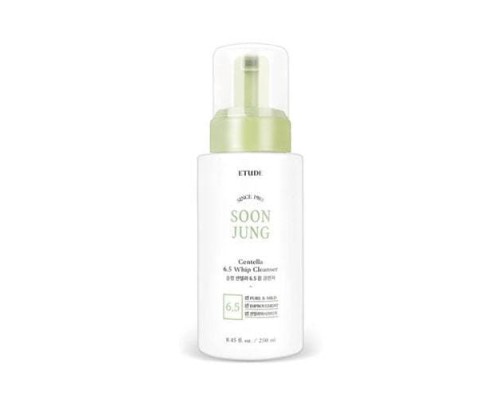 Etude House Soon Jung Centella 6.5 Whip Cleanser 250ml - Очищающее средство с центеллой 250мл