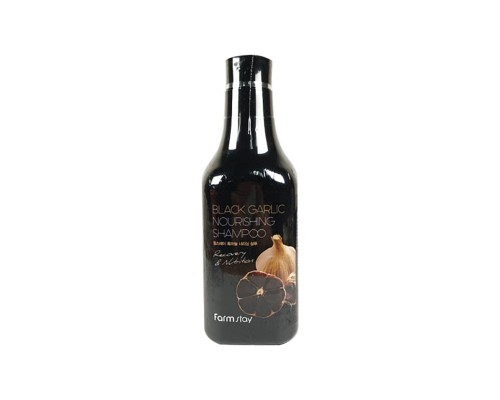 FARMSTAY BLACK GARLIC NOURISHING SHAMPOO