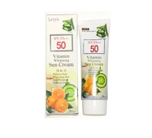 Солнцезащитный крем для лица Leiya Vitamin Whitening Sun Cream