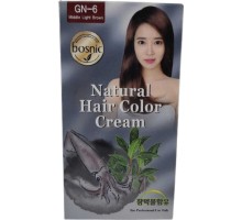 BOSNIC Natural Hair Color Cream GN-6 Middle Light brown светло-каштановый 100 мл