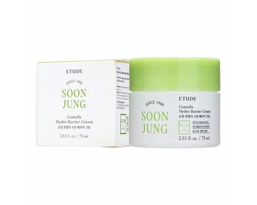 ETUDE HOUSE SOON JUNG CENTELLA HYDRO BARRIER CREAM (75ml)