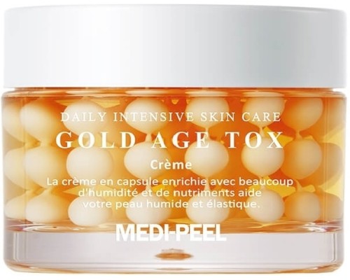 Антивозрастной крем с экстрактом золотого шелкопряда MEDI-PEEL Gold Age Tox Cream