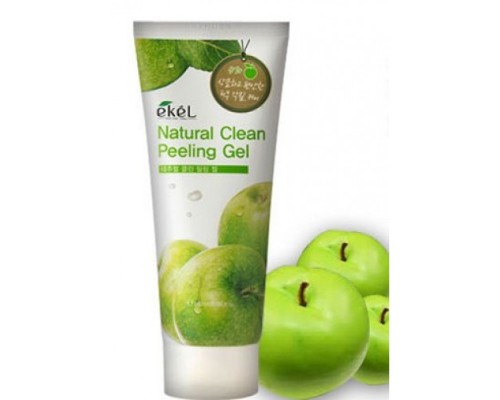 Пилинг-скатка для лица с экстрактом яблока Ekel Natural Clean Peeling Gel