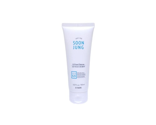 Пенка для умывания для чувствительной кожи лица Soon Jung ph 5.5 foam cleanser