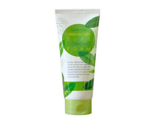 Пенка для умывания FarmStay Green Tea Seed Pure Cleansing Foam