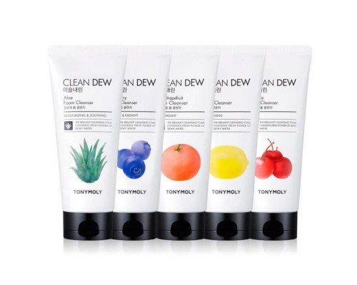 Пенка для лица с лимоном, Tony Moly Clean Dew Seed Foam Cleanser Lemon