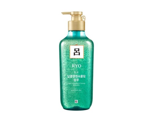 Шампунь для жирной кожи головы Ryo Deep Cleansing & Cooling Shampoo